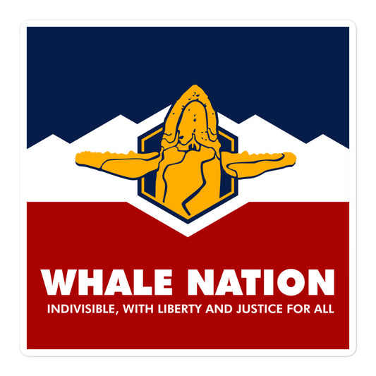 Whale Nation Sticker