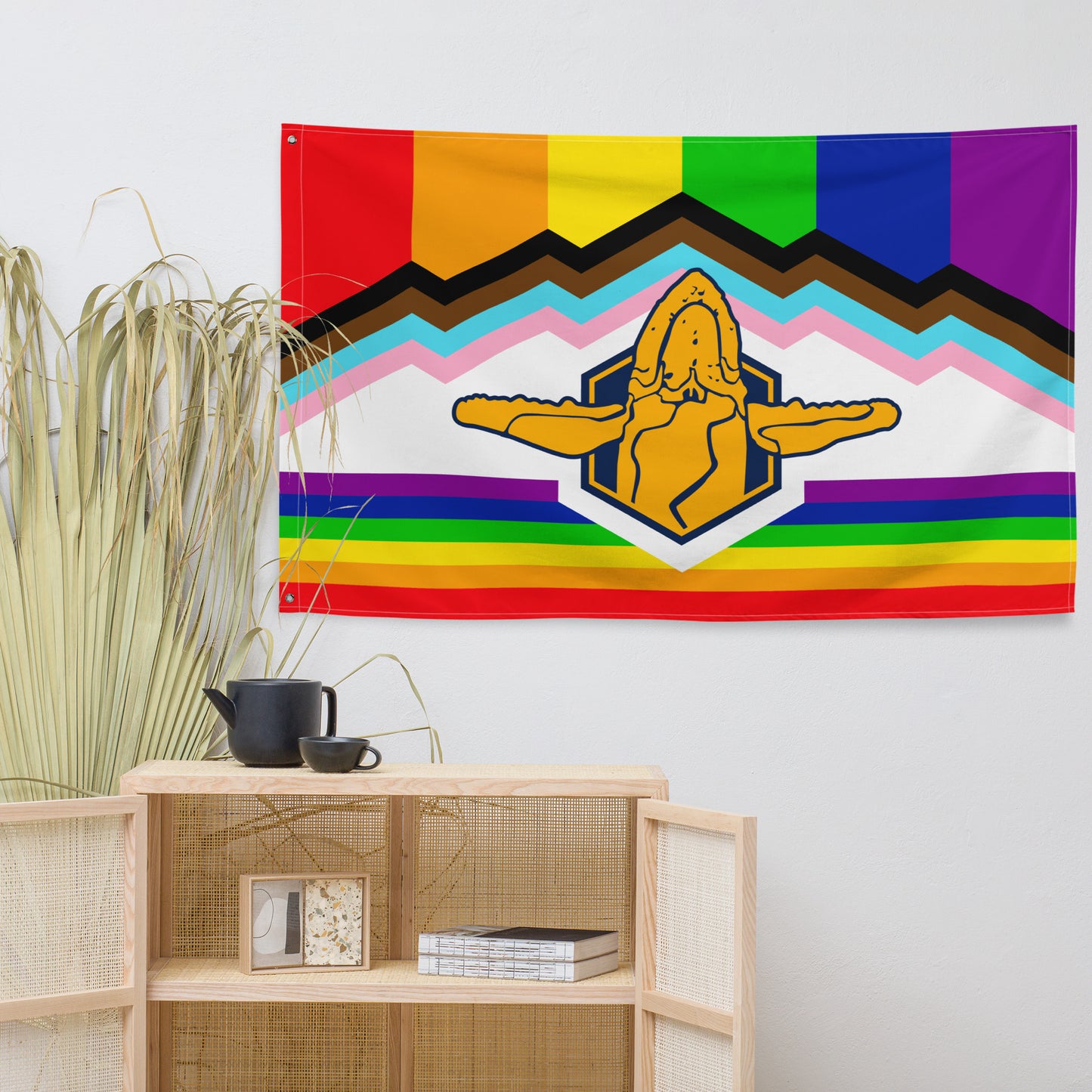 Pride Flag for the Theocracy of The Sacred Whale [Double Sided]