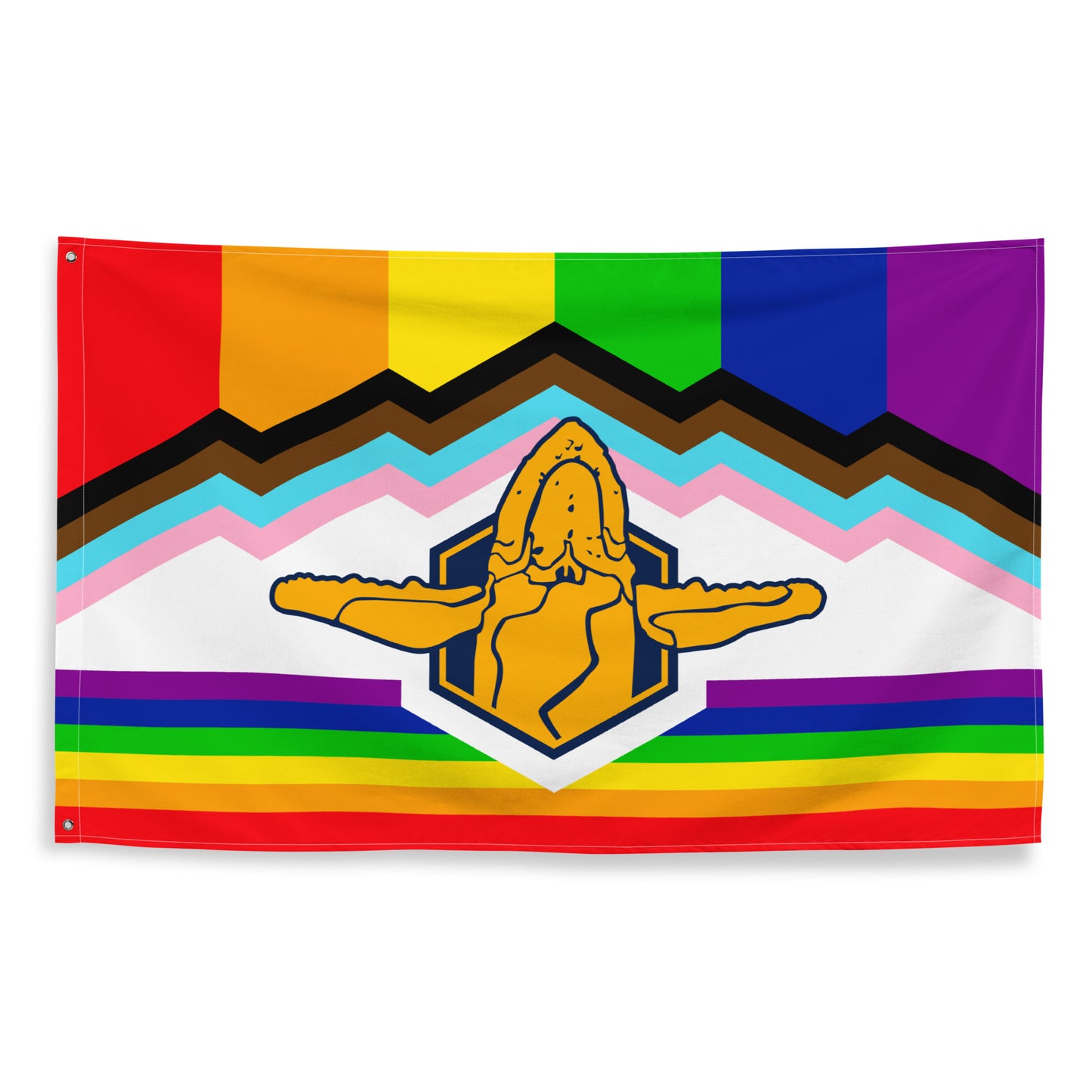 Pride Flag for the Theocracy of The Sacred Whale [Double Sided]