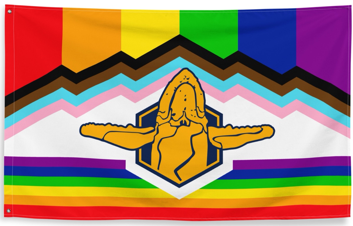 Pride Flag for the Theocracy of the Sacred Whale