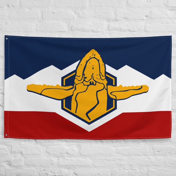 Theocracy Flag of the Sacred Whale
